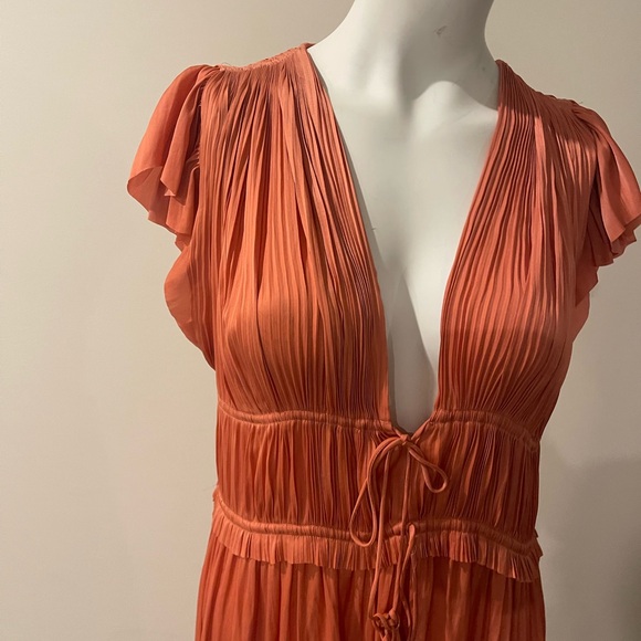 Ulla Johnson kaiya dress in dahlia size 6 - Picture 10 of 11